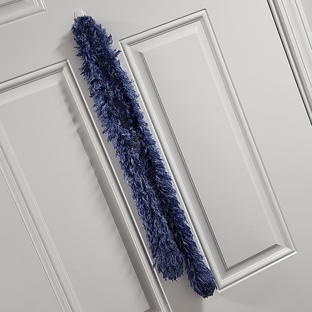Blue scarf